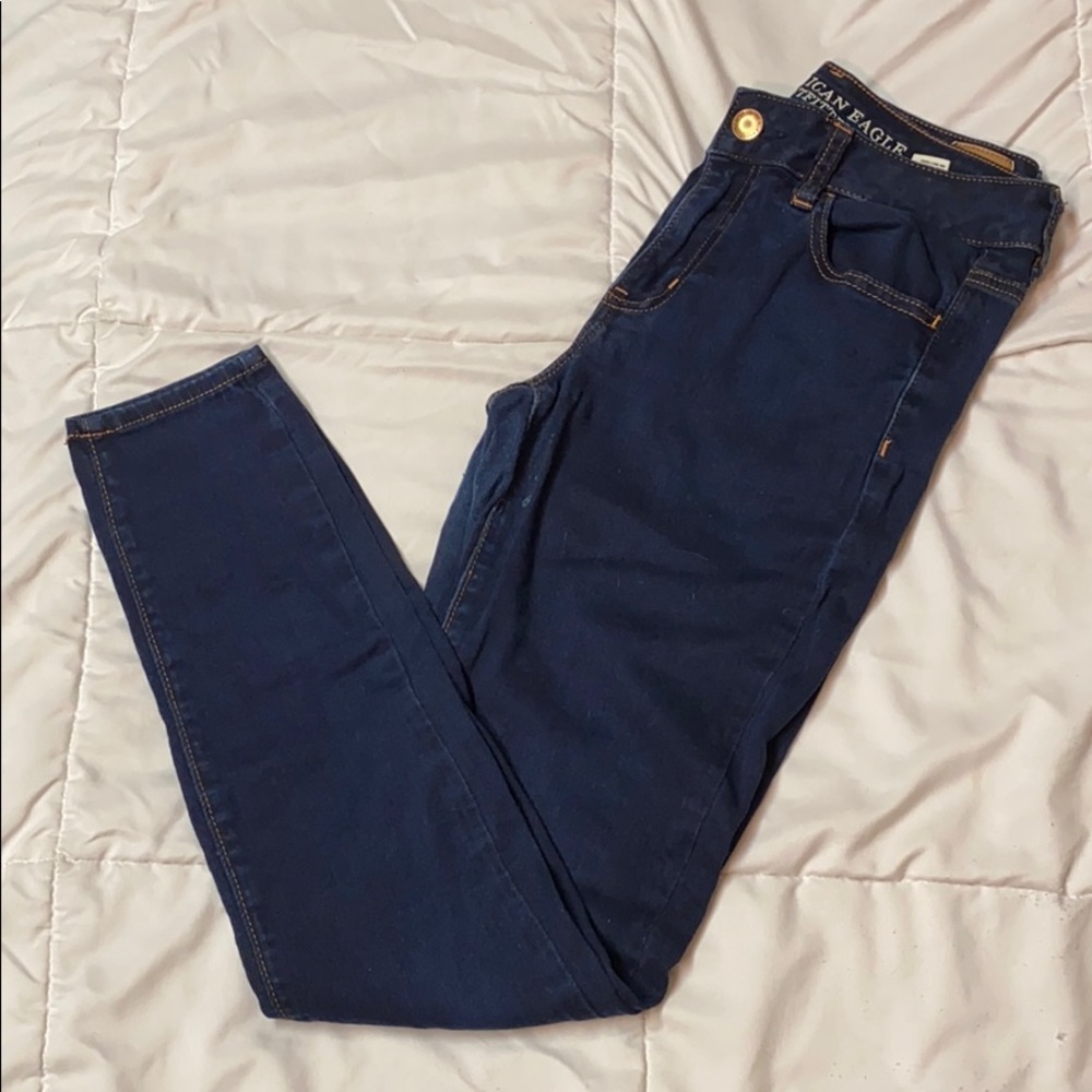 High-waisted jeggings from American Eagle